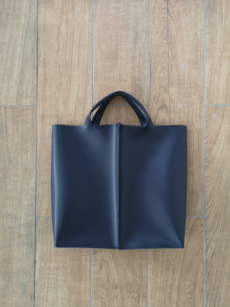 New! Signature tote II by WHITEOAKFACTORY - Navy - 手提包/手提袋 - 人造皮革 蓝色