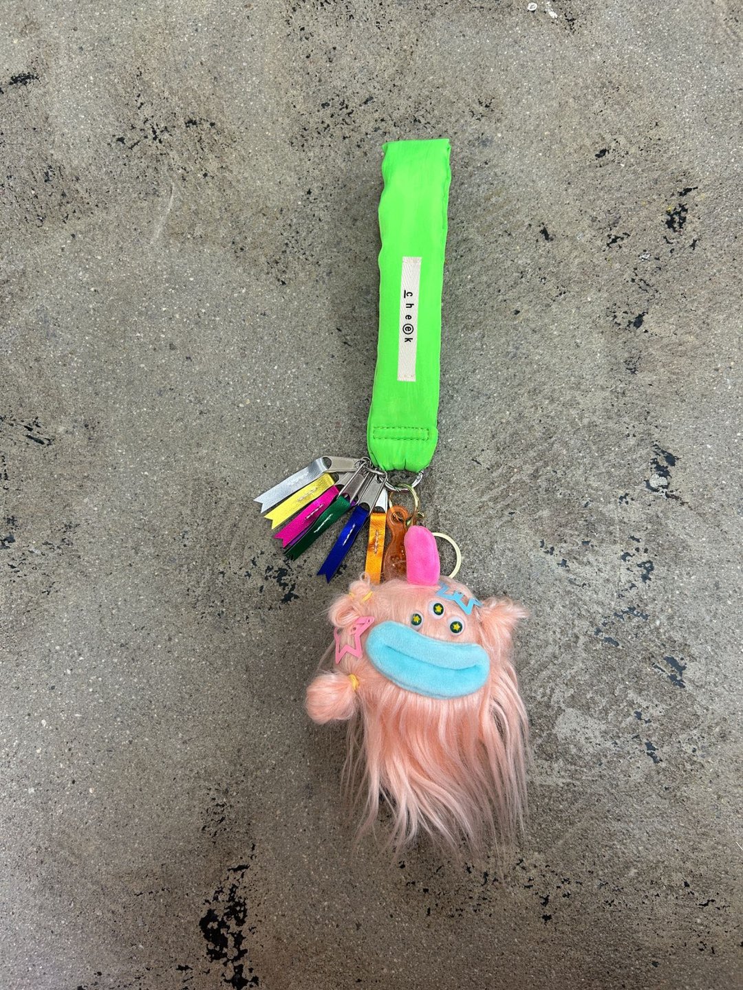 monster hand strap(C24010) - 手机配件 - 聚酯纤维 多色