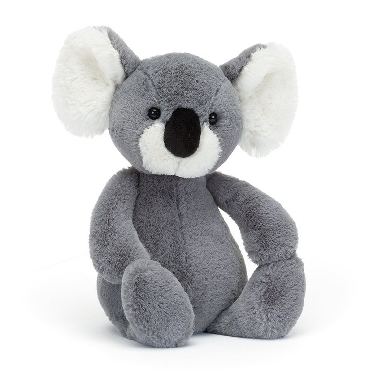 Bashful Koala 无尾熊 28cm - 玩偶/公仔 - 聚酯纤维 灰色