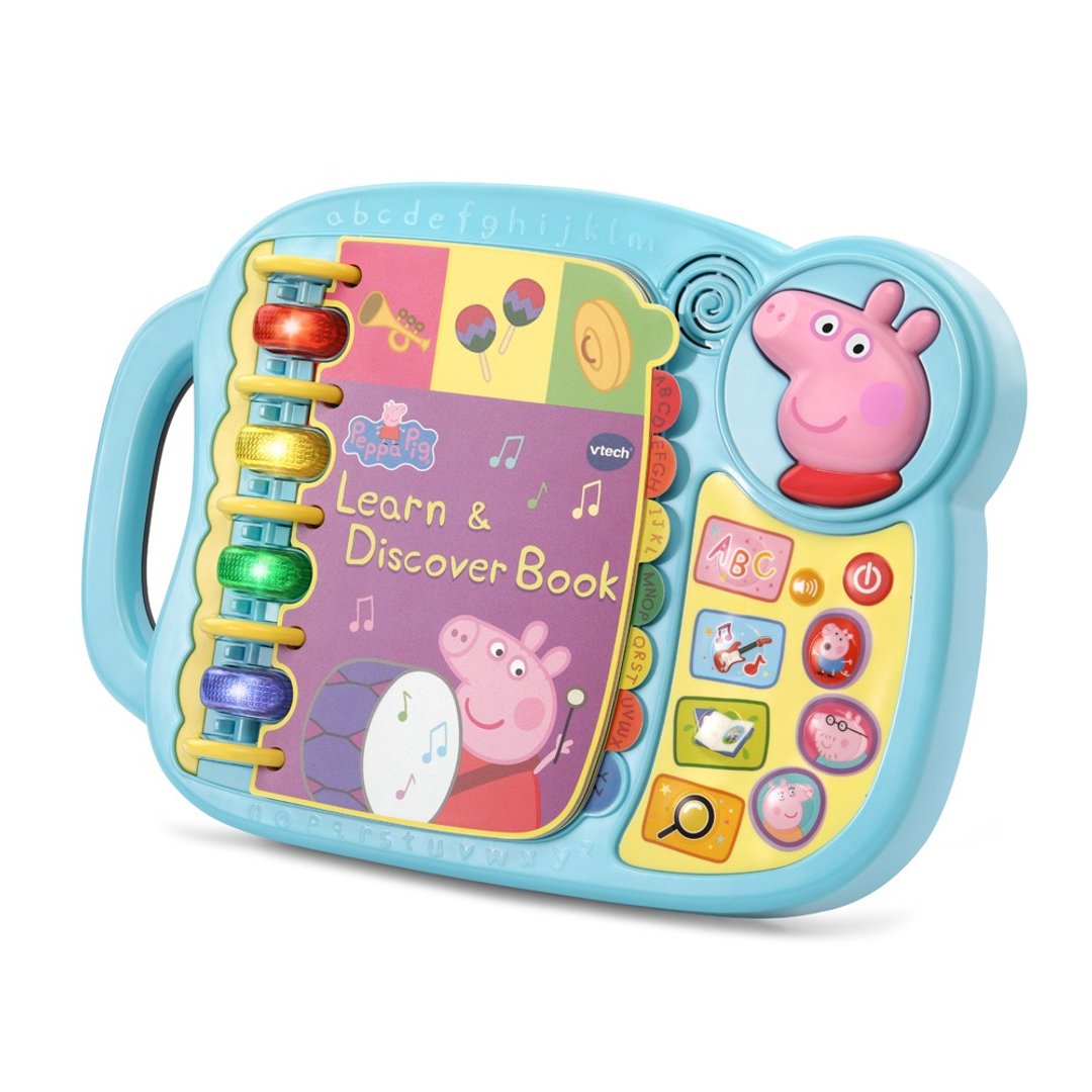 Vtech　粉红猪小妹-字母故事启蒙学习书 - 玩具/玩偶 - 塑料 