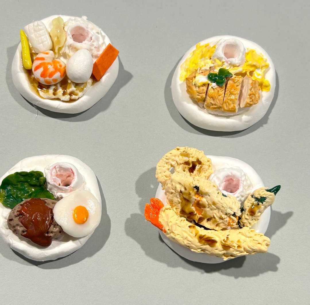 井饭造型笔筒 单品 - 笔筒/笔座 - 粘土 
