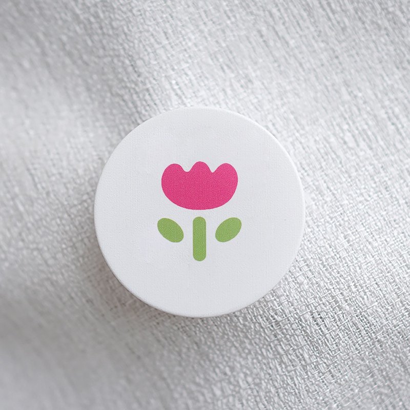 买二赠一 可来图定制 黑白两色可选 小花图案手机气囊支架 - 手机配件 - 塑料 多色