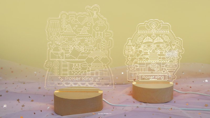 可可大王LED灯 - 甜蜜大餐/甜睡宝宝【圣诞礼盒】 - 灯具/灯饰 - 其他材质 白色