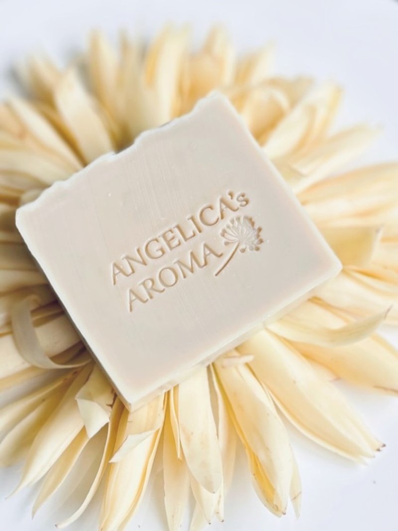 白玉兰花洗颜皂 / Magnolia Facial Soap - 肥皂/手工皂 - 其他材质 白色