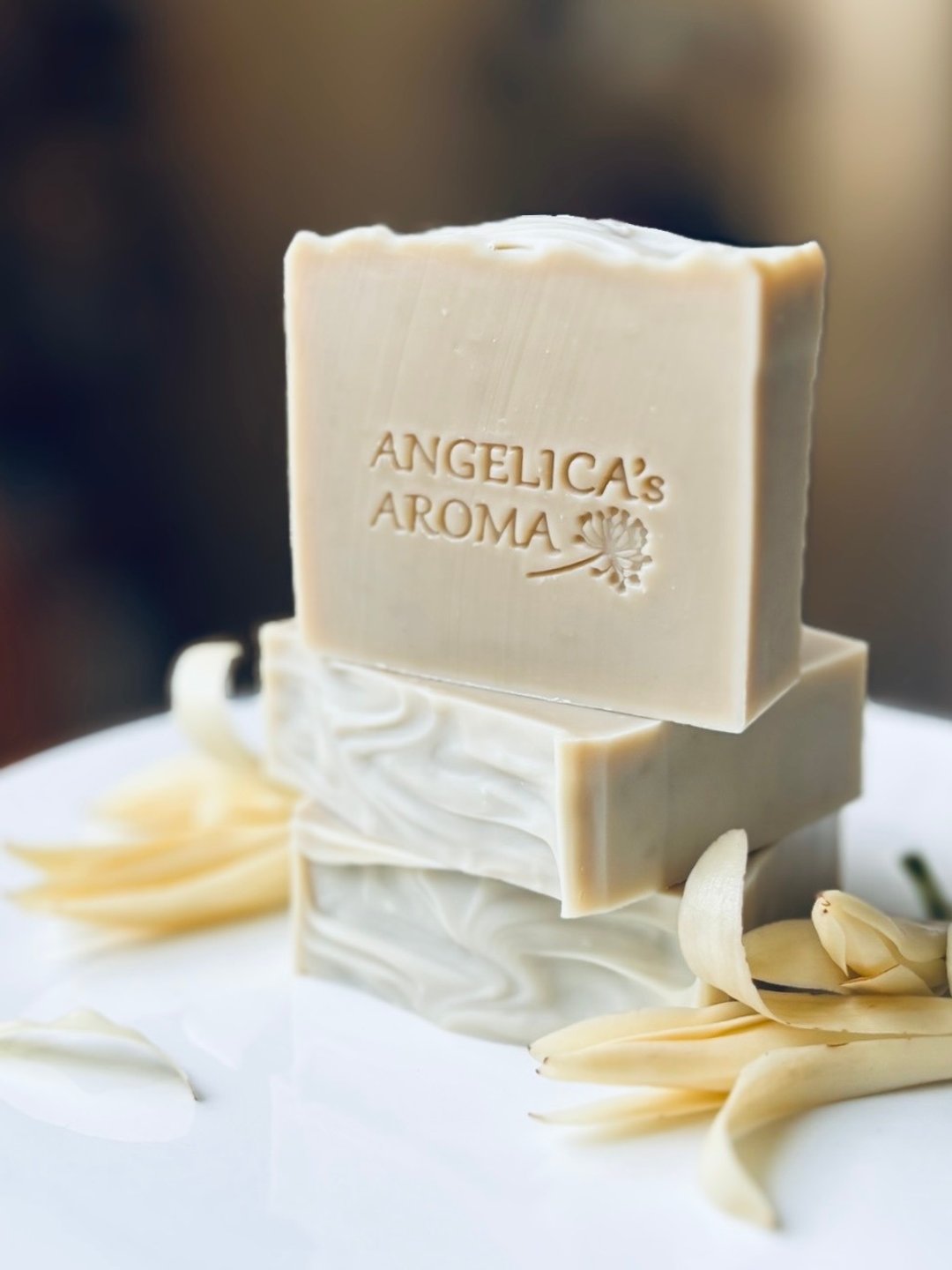 白玉兰花洗颜皂 / Magnolia Facial Soap - 肥皂/手工皂 - 其他材质 白色