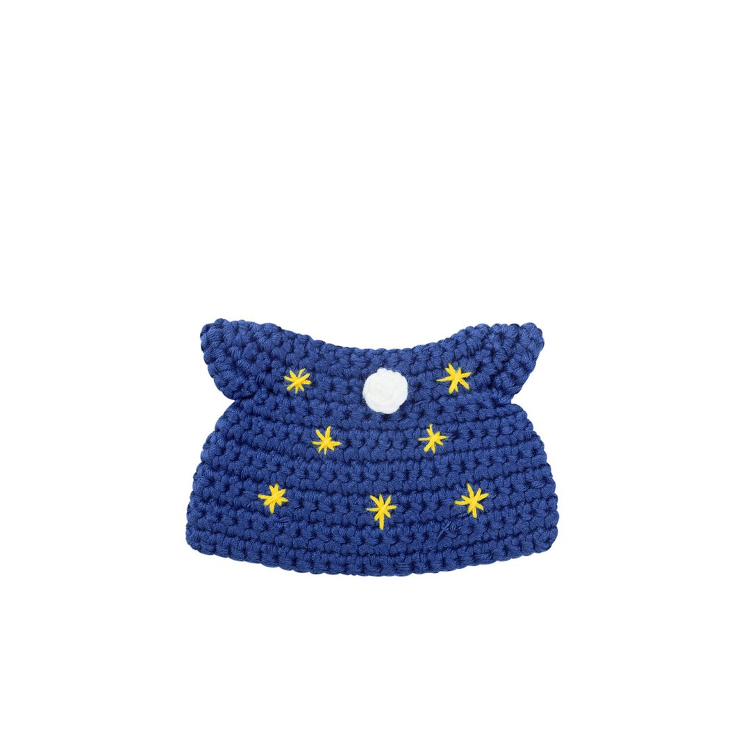 荷兰 Just Dutch | Miffy 米飞兔 手工编织 梵谷星空洋装 - 玩偶/公仔 - 棉 蓝色