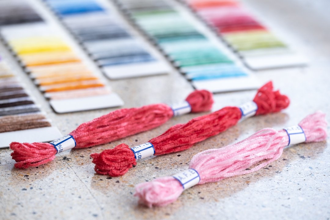 Molle Embroidery thread 3 color set No.104/105/106 - 编织/刺绣/羊毛毡/裁缝 - 绣线 粉红色