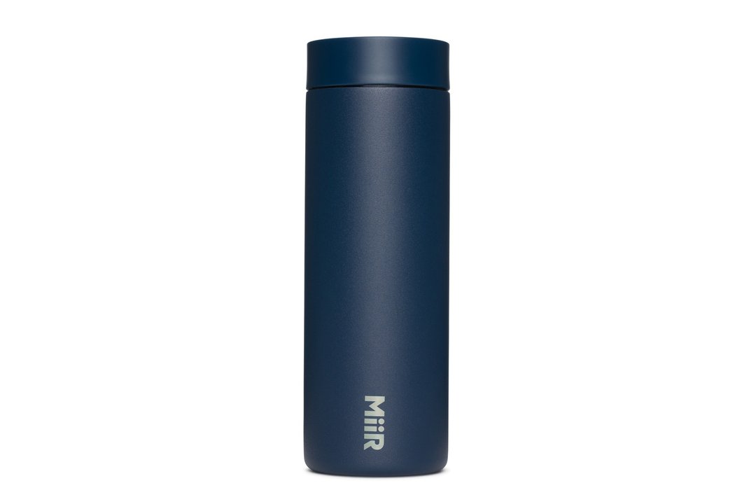 MiiR 保温/保冰 防漏 360 环口盖 旅行 随身瓶 16oz/473ml 潮汐蓝 - 保温瓶/保温杯 - 不锈钢 蓝色