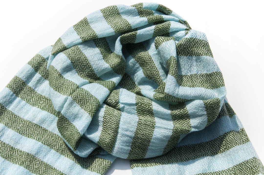 喀什米尔Cashmere 针织围巾 纯羊毛围巾 手织围巾 编织围巾-希腊 - 围巾/披肩 - 羊毛 多色