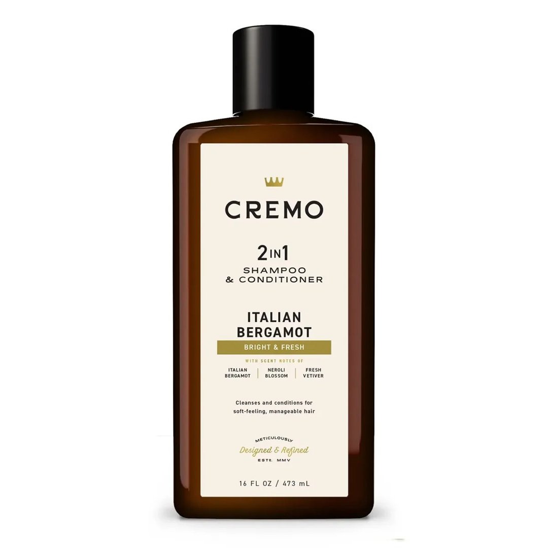 Cremo - 意大利佛手柑 沙龙香水护发洗发精 / 保湿控油香氛洗发乳 - 洗发用品 - 其他材质 