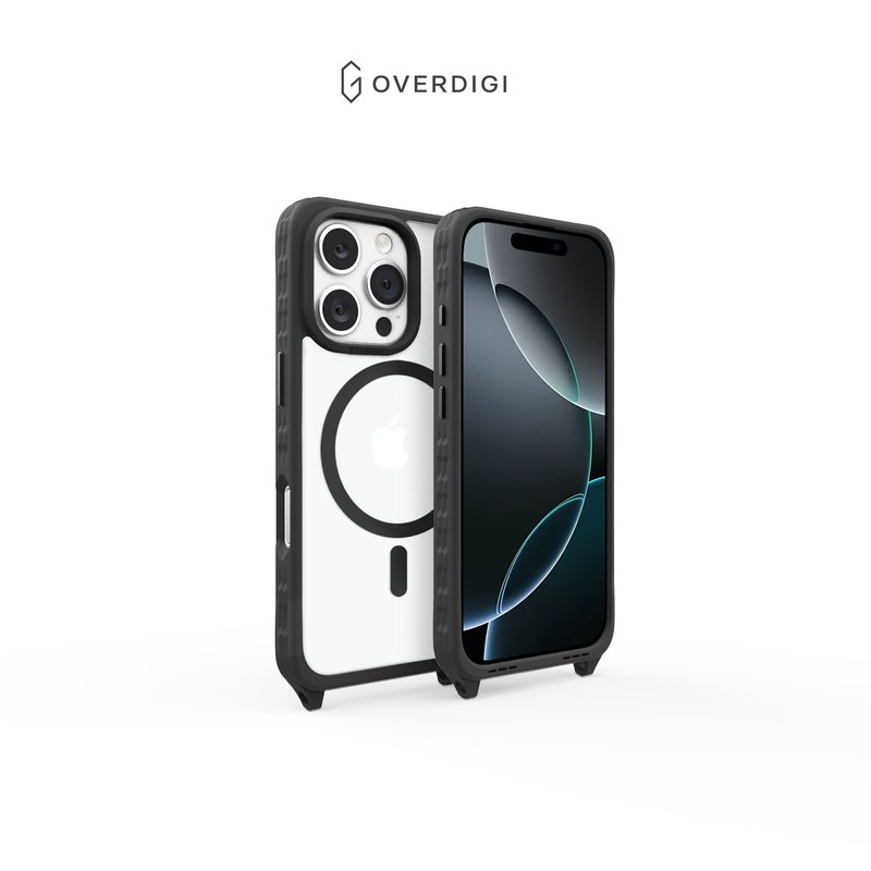 OVERDIGI iPhone 16/15系列 OC One磁吸彩钻挂绳壳 |原厂三年保固 - 手机壳/手机套 - 塑料 