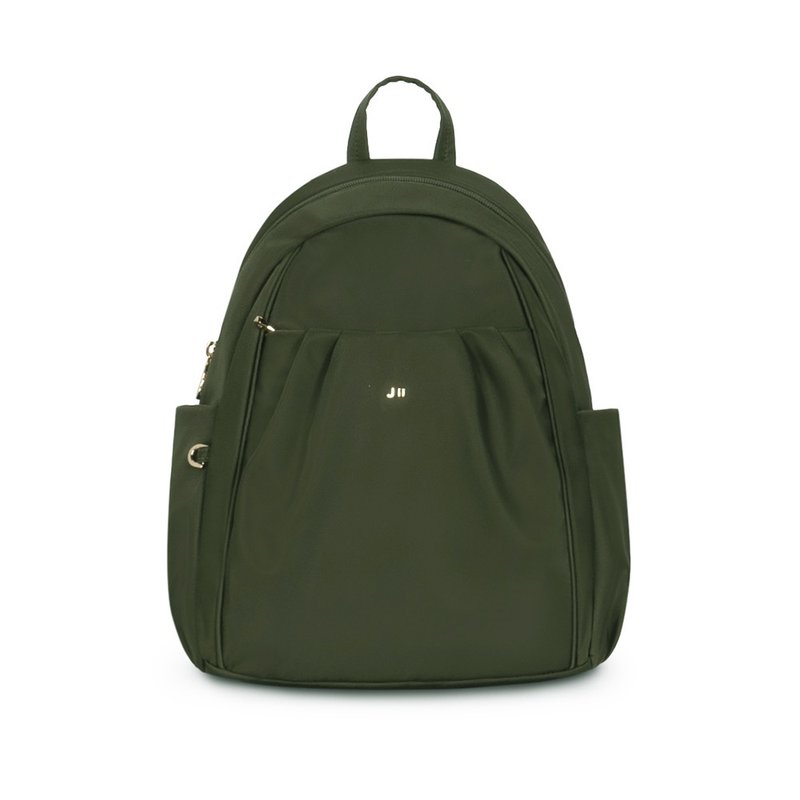 后背包-黛妃防泼水后背包(中款)-6603-06-多色任选 - 后背包/双肩包 - 尼龙 绿色