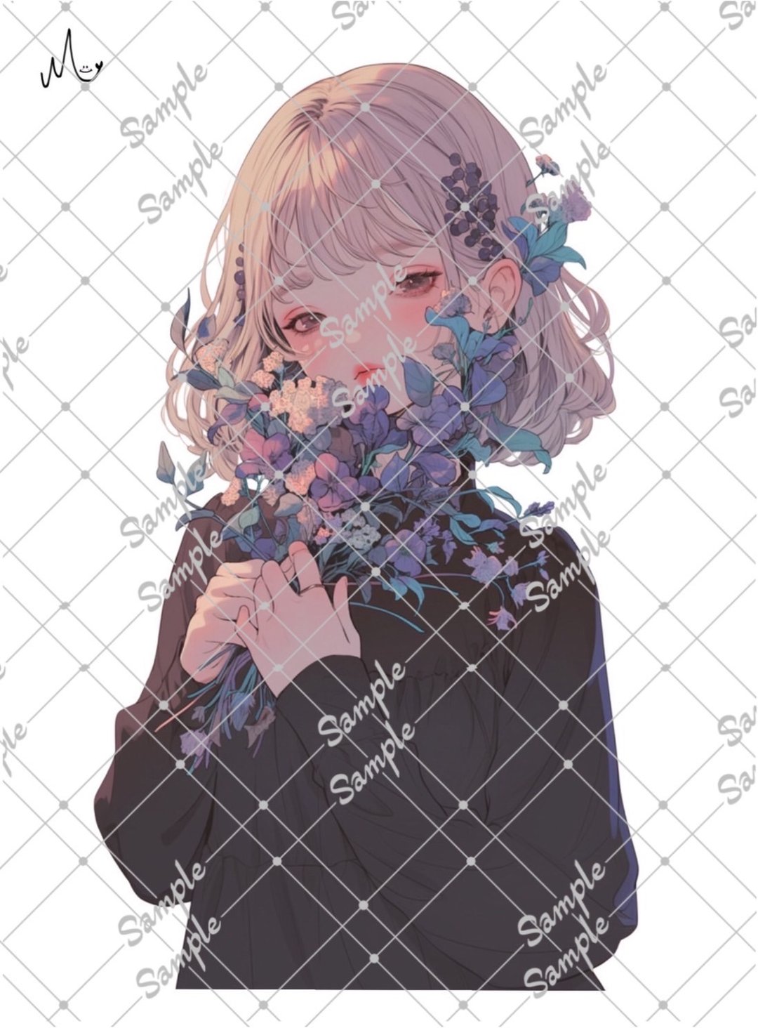 原创人物贴纸 10月新款 - 贴纸 - 纸 