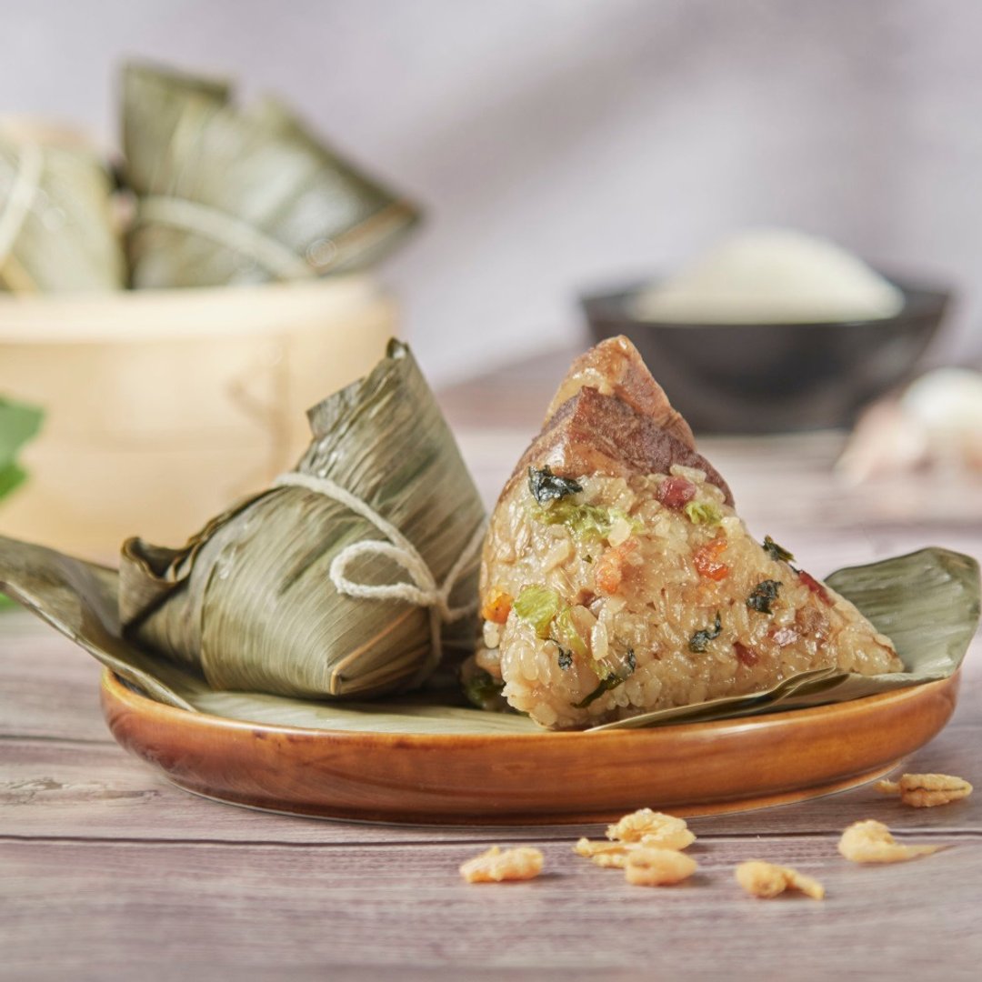 【红豆食府】上海菜饭鲜肉粽 4 入礼盒 (任选 1/2/3/组) - 五谷杂粮/米 - 其他材质 