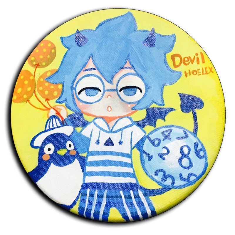 心梦原画系列 - (DEVIL原画款) - 海报/装饰画/版画 - 颜料 多色