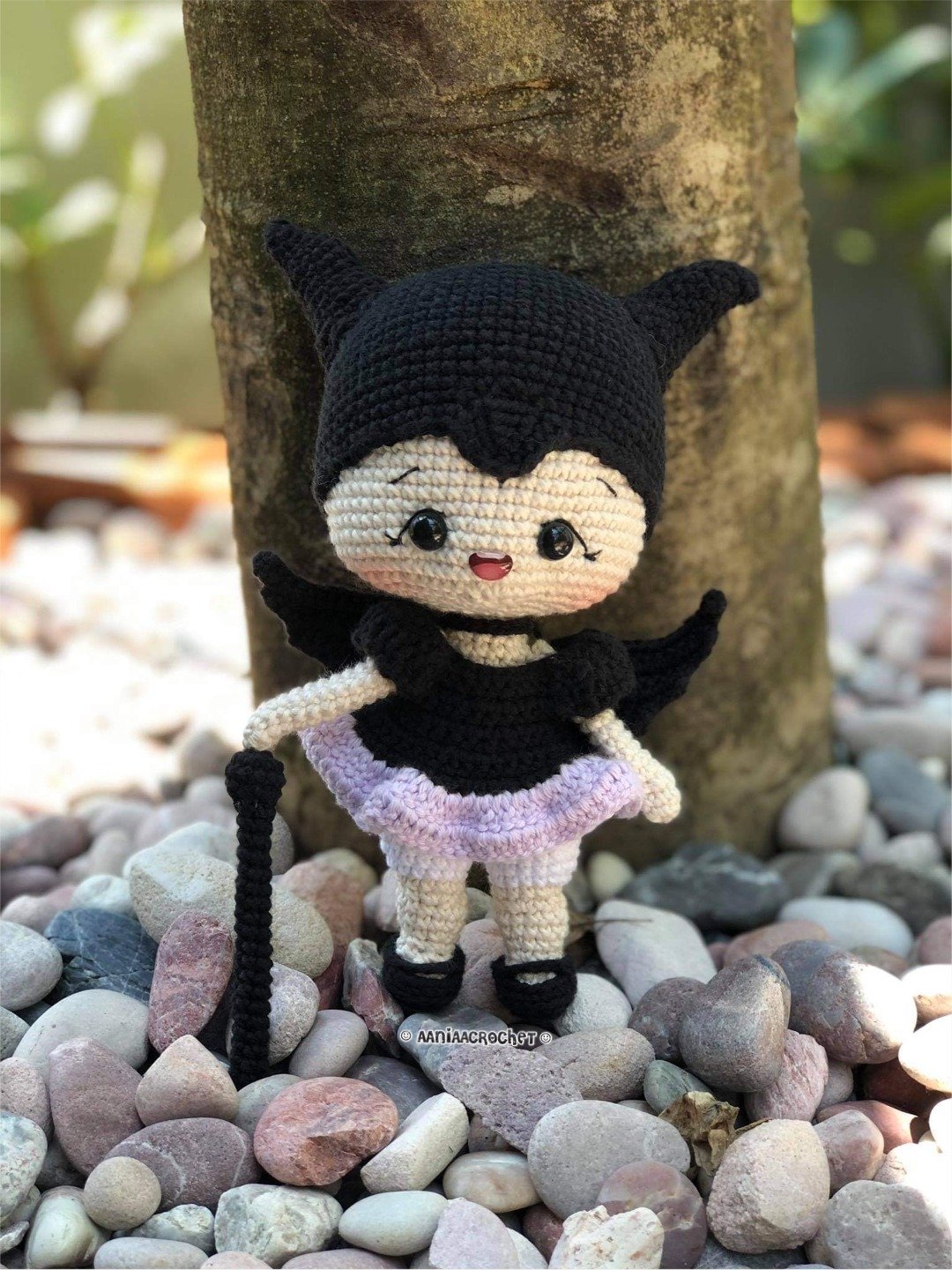 Crochet doll , Maleficent , Sleeping Beauty , villain , doll , amigurumi , gift - 玩偶/公仔 - 其他材质 多色