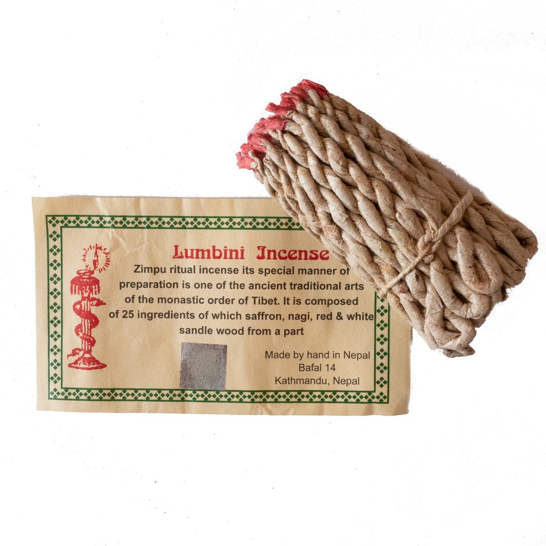 EARTH.er - Lumbini Rope Incense 蓝毗尼绳结线香 - 香薰/精油/线香 - 纸 卡其色