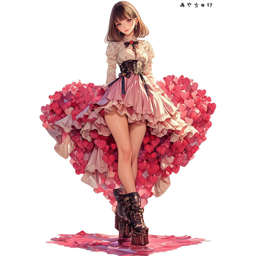 【12月新品6】07-111-0005 人物贴纸 性感情人节女孩 - 贴纸 - 纸 