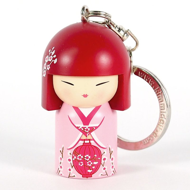 钥匙圈-Ai 娇柔气质【Kimmidoll 和福娃娃】 - 钥匙链/钥匙包 - 其他材质 粉红色