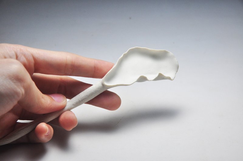 陶瓷手作茶针-贰 云林文化艺术奖工艺类得奖作品-吾感药席 - 茶具/茶杯 - 瓷 白色