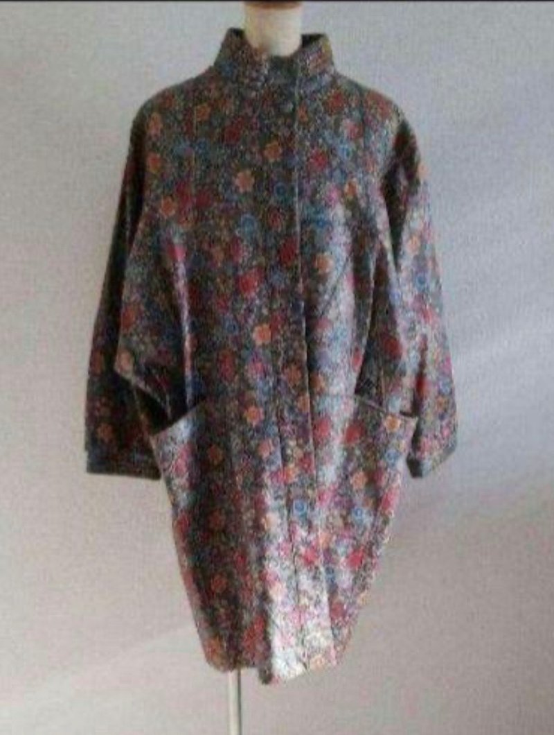 中古Philppe Vallereuil 皮大衣 - 女装西装外套/风衣 - 真皮 粉红色