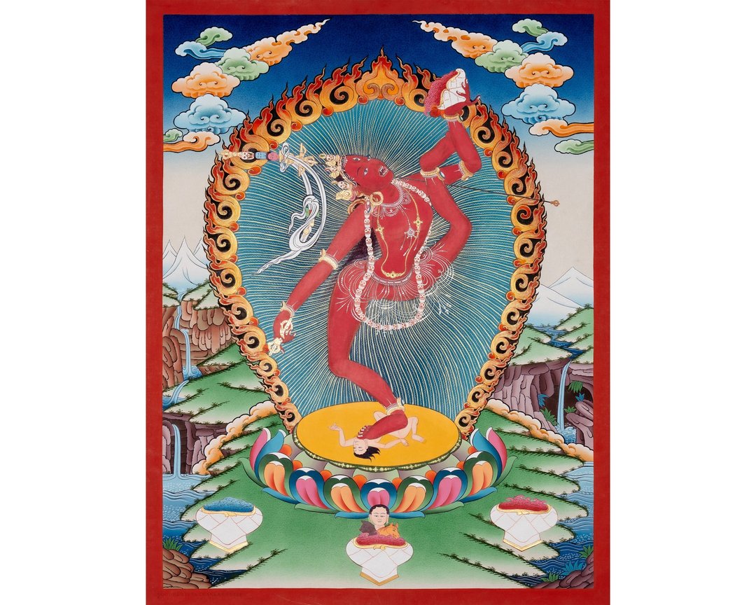 启蒙艺术金刚瑜伽母 神圣女性本质 - 墙贴/壁贴 - 其他材质 多色