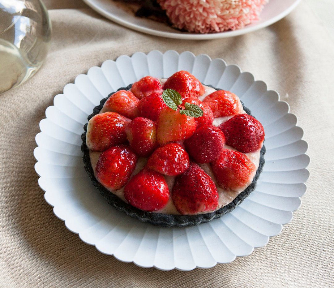 就是铺满草莓塔/蛋奶素/可生酮 Strawberry to much tart - 咸派/甜派 - 新鲜食材 