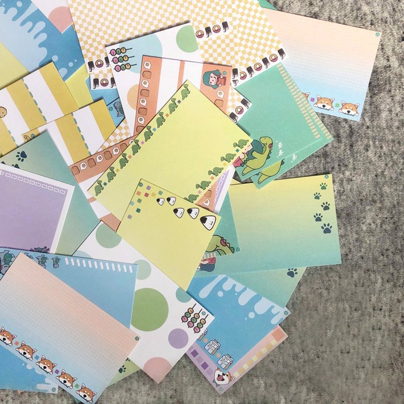 不可缺少的万用小卡 / 共四款 / 厚纸 - 卡片/明信片 - 纸 