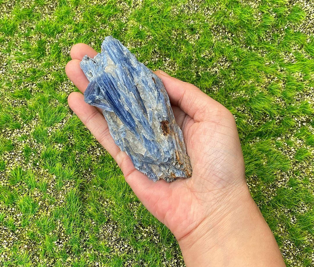 手串充电站-天然原矿蓝晶石共生白水晶及云母及石榴石及镜铁矿 - 其他 - 水晶 多色