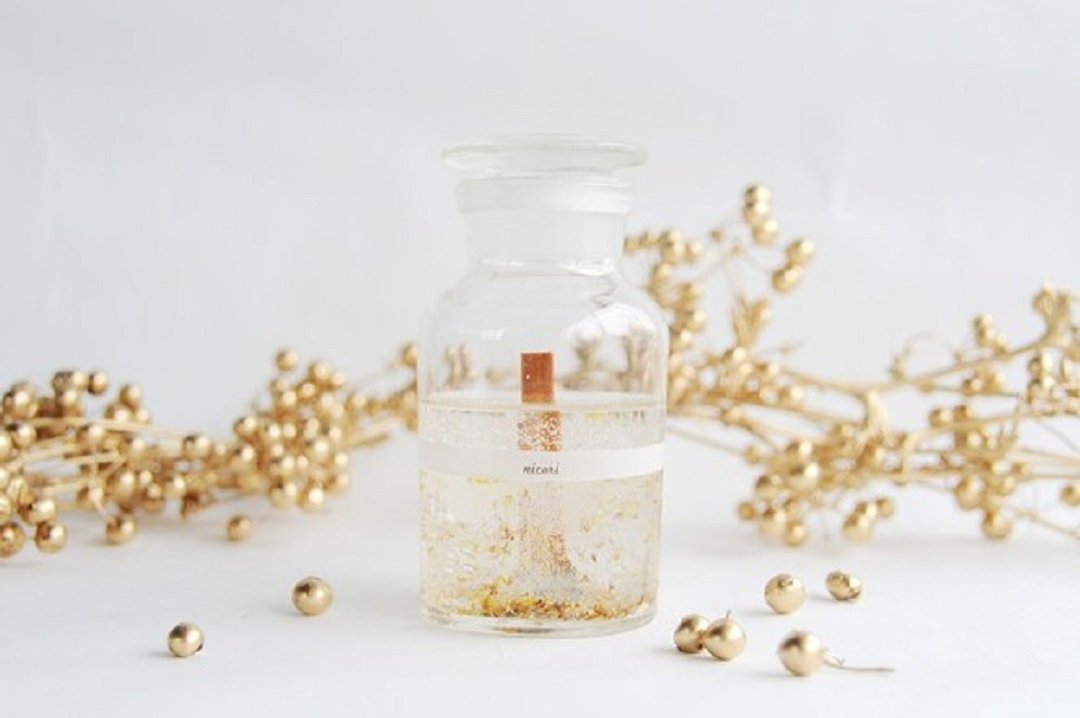 [Aroma candles and gifts with the scent and sound of Kanagi 犀! 100% essential oil] BOTANICAL BOTTLE - 蜡烛/烛台 - 蜡 