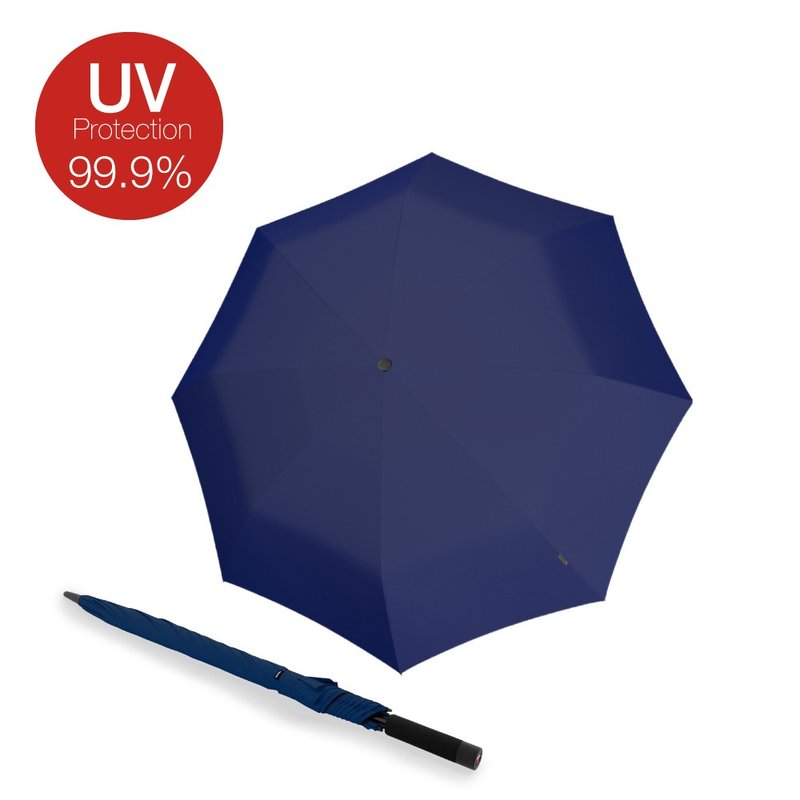 【Knirps德国红点伞】U.900 XXL极轻直立手动伞(黑胶防晒)-Navy - 雨伞/雨衣 - 聚酯纤维 蓝色