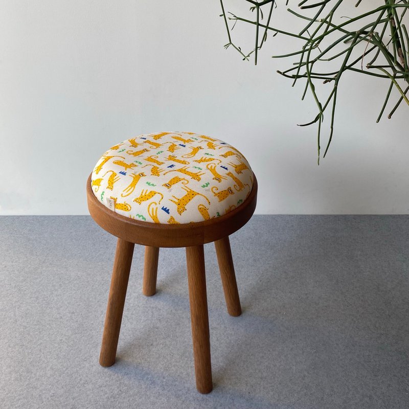 TOMO - 碰皮 /猎豹/ 椅子 椅凳 餐椅 送礼 家具 - 椅子/沙发 - 木头 橘色