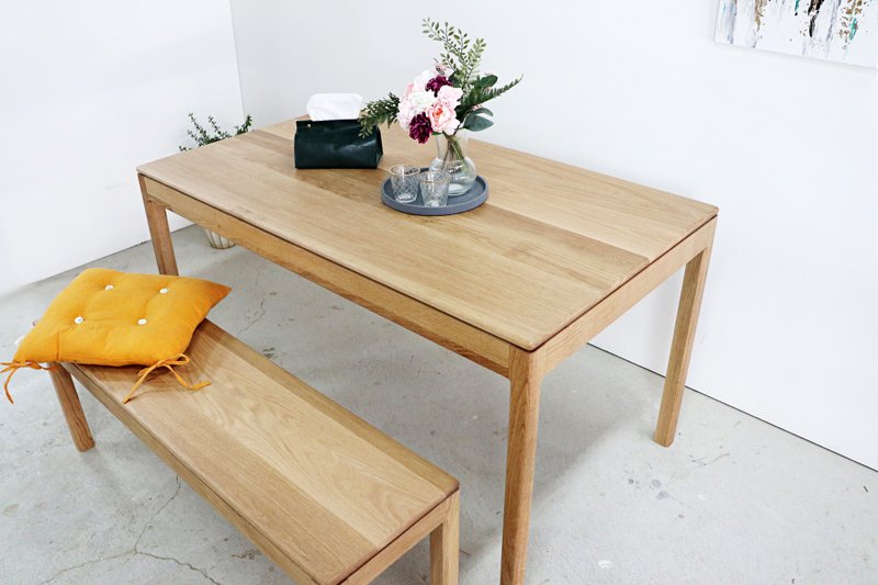 实木餐桌【MORE沐荋】可订制尺寸 | 职人手作 餐桌 家具 - 其他家具 - 木头 