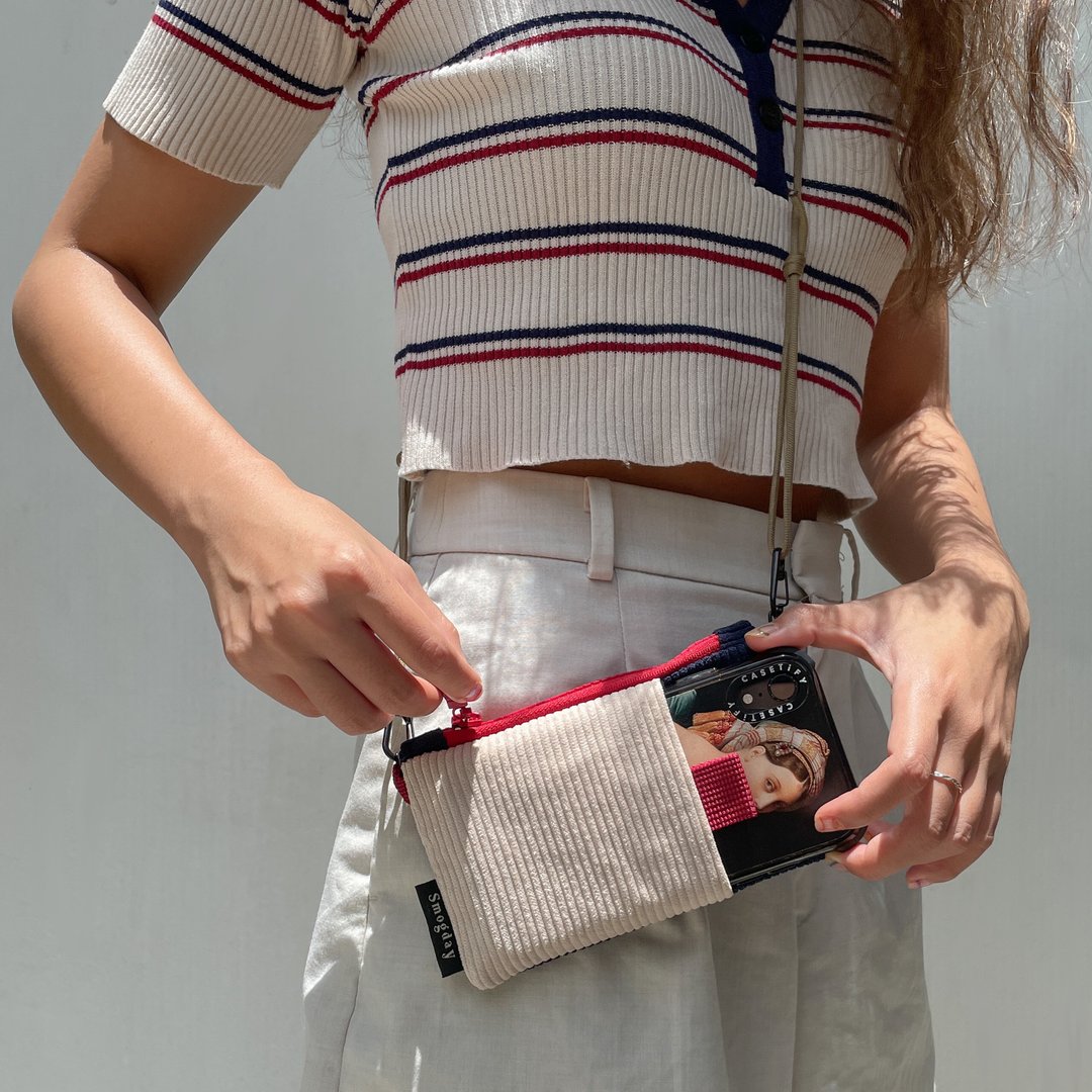 Good day Bag (Shoulder Bag) Cream Space Colors - 零钱包 - 其他材质 蓝色
