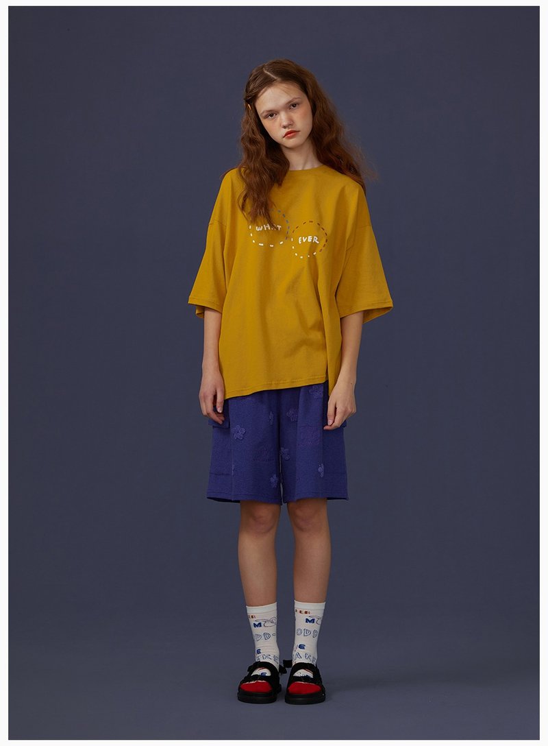 odd maker what ever童趣可爱印花学院风休闲宽松纯棉短袖t恤 - 女装 T 恤 - 棉．麻 