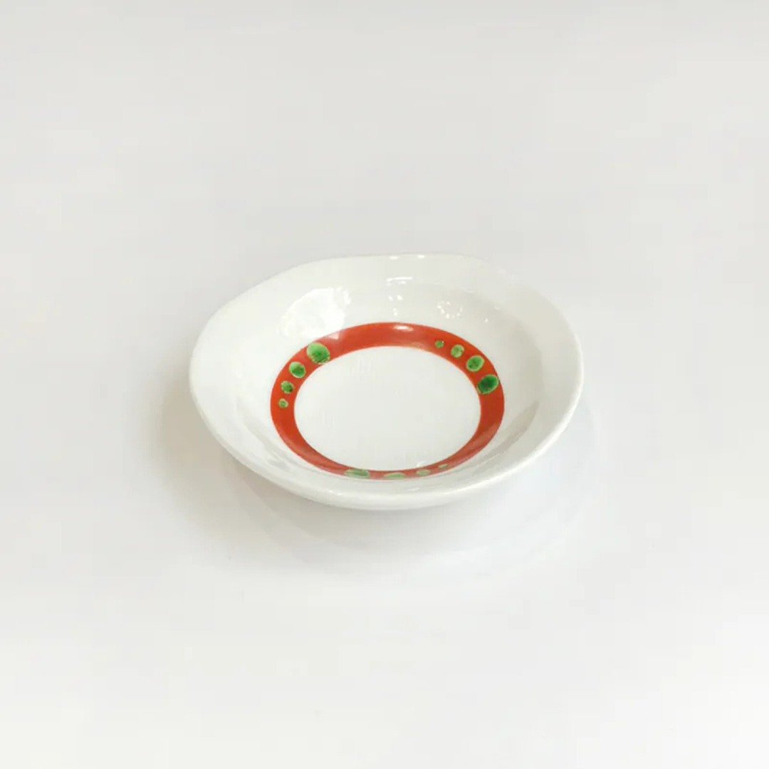 【303select】伊万里烧 日本 手绘糸切小皿 多款 - 盘子/餐盘/盘架 - 瓷 