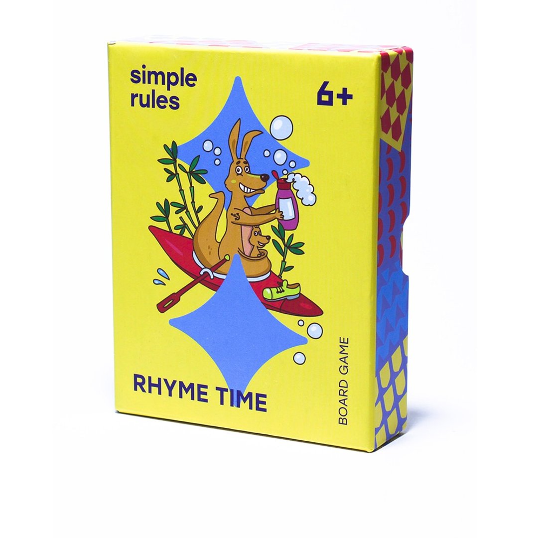 【圣诞礼盒】simple rules - 韵脚对对 - 俄罗斯儿童桌游 - 玩具/玩偶 - 纸 黄色