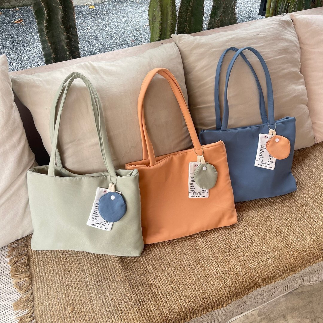 Wyllabrand Cereal Tote bag 帆布包 - 电脑包 - 其他材质 多色