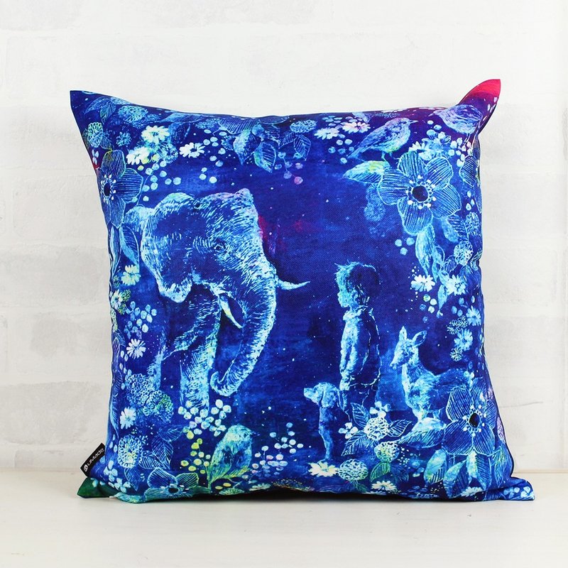 秘密花园 Secret Place -家饰Home Decor 抱枕 居家布置 摆设 室内设计 车枕 午休枕 礼物-Yoko Sueyoshi末吉阳子 - 枕头/抱枕 - 聚酯纤维 多色