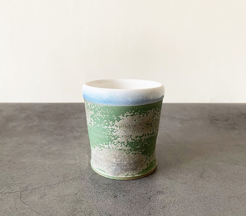 墨韵杯 茶杯 陶杯 - 其他杯子 - 陶 卡其色
