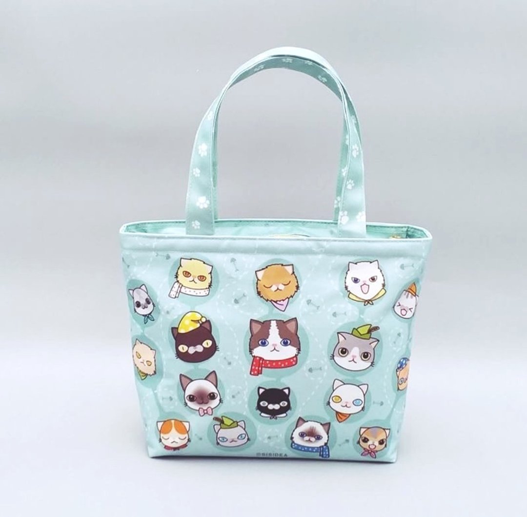 Cat Kingdom Bag - 手提包/手提袋 - 防水材质 绿色