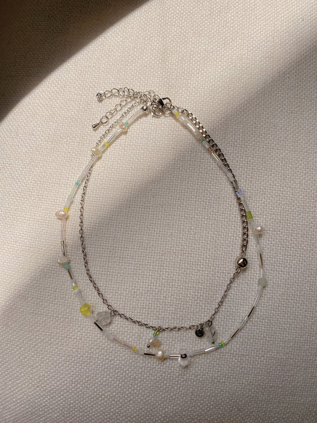 预购 /Lily ll Necklace 宝石项链 一组或单独购买皆可 - 项链 - 半宝石 