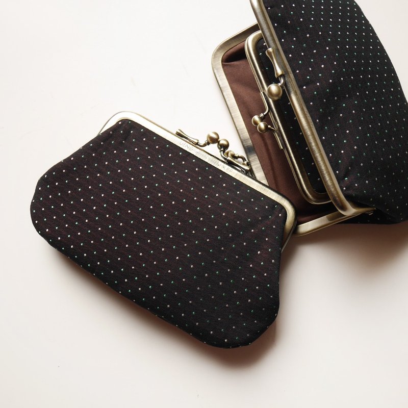 点点红绿 口金包 子母包 / 零钱包 【台湾制造】 - 零钱包 - 其他金属 