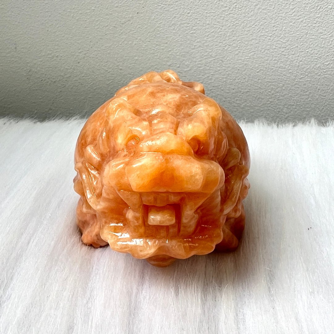 太阳石龙龟 | 水晶 | 水晶龙龟 | 水晶摆件 - 摆饰 - 水晶 橘色