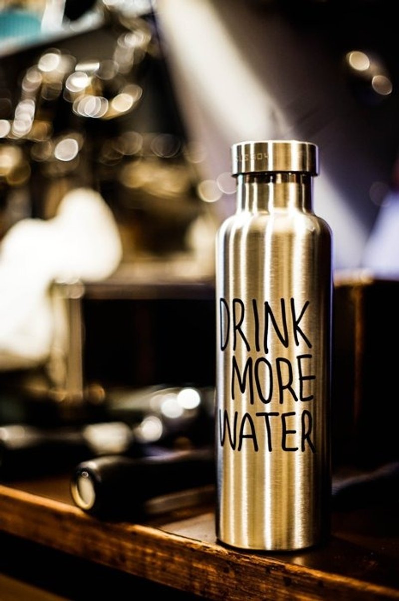 【夏季保冰环保水壶】多喝水真空保温瓶 原色600ml (送礼TOP1) - 咖啡杯/马克杯 - 其他金属 