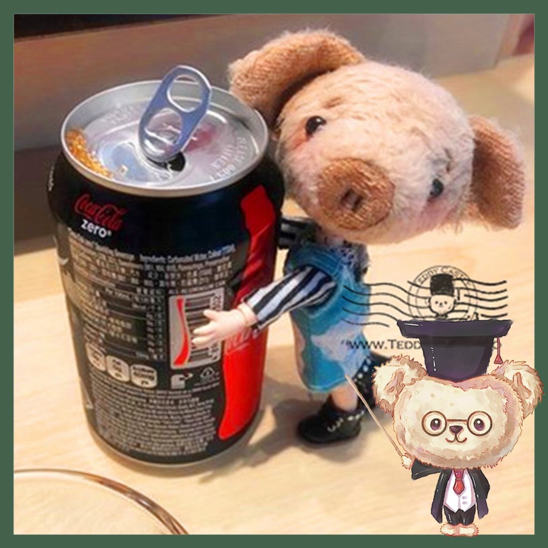 餖飣系列－OB11 小猪 Handmade 艺术家泰迪熊 毛海 Teddy Bear - 玩偶/公仔 - 其他材质 