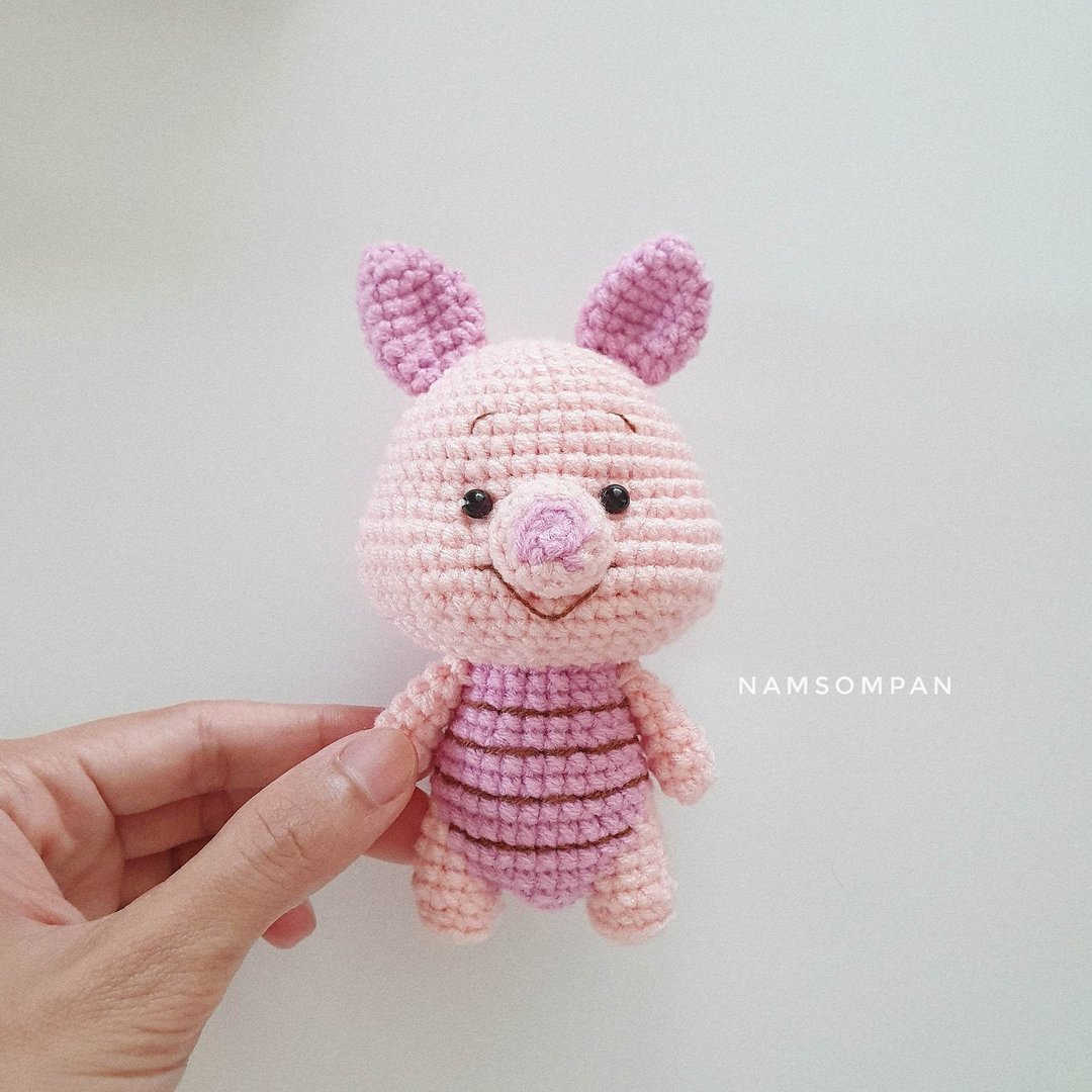 Digital Download - PDF | Crochet amigurumi Pattern Pig | Thai / English - 其他数码商品 - 其他材质 