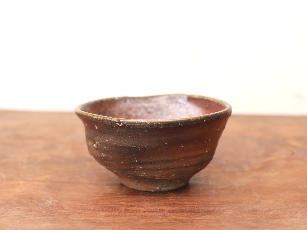 备前烧酒杯 gi-061 - 酒杯/酒器 - 陶 咖啡色