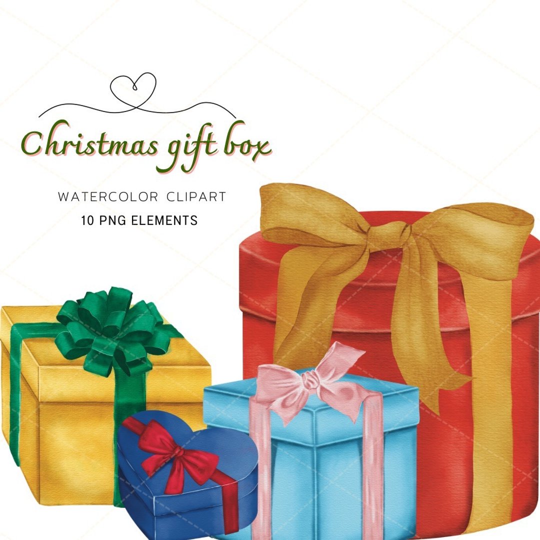 Christmas Gift Box - 电子手绘真人画像/绘画/插画 - 其他材质 