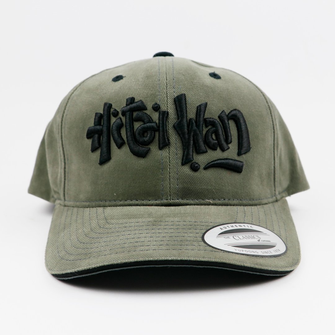 Hi Taiwan经典帽-灰 - 帽子 - 棉 灰色